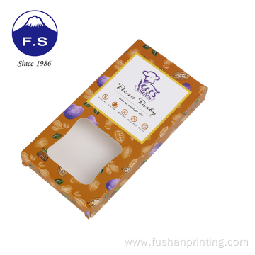 Branded Cosmetic Paper Box With Clear Window